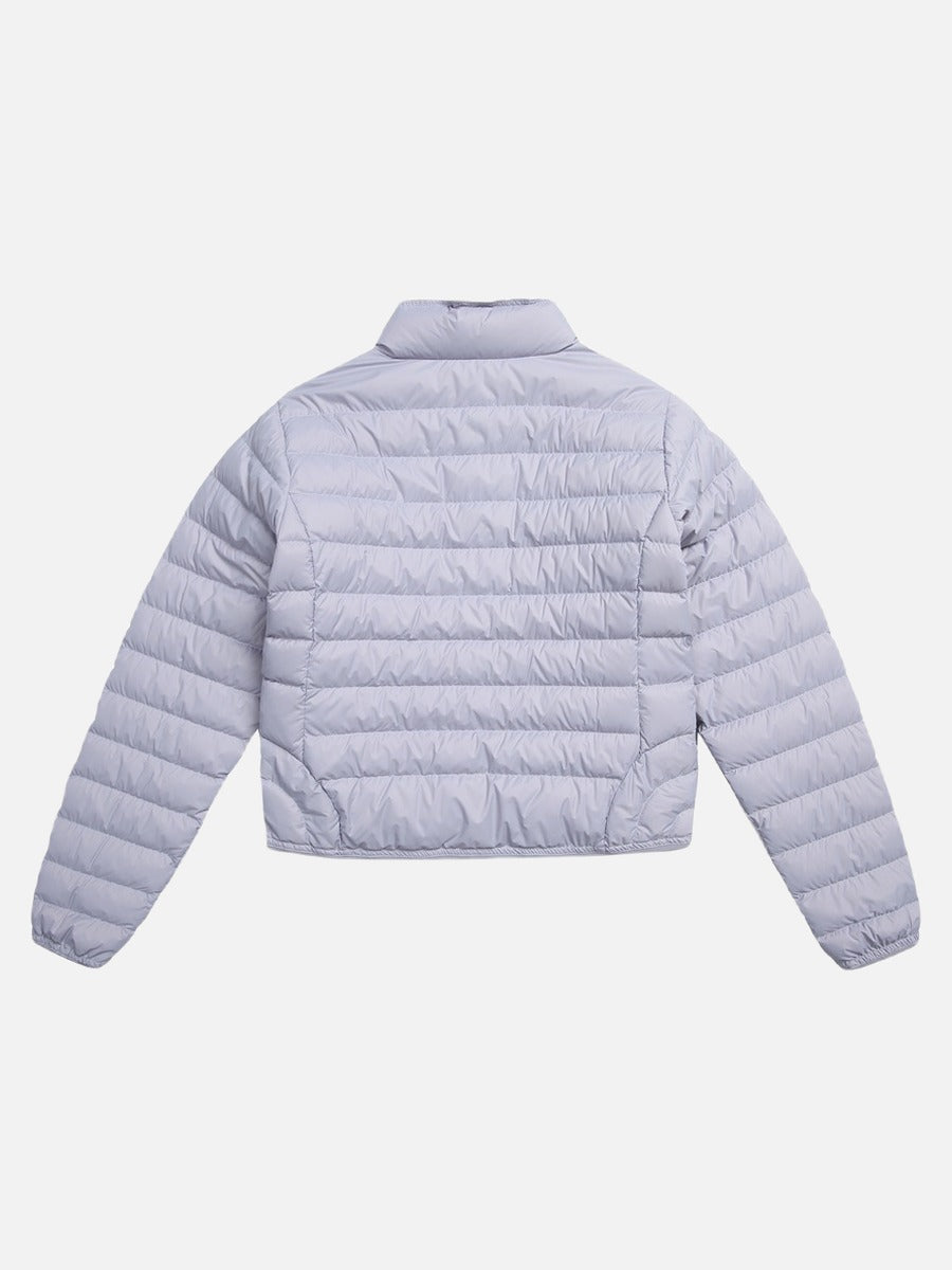 Solid Color Lightweight Puffer Jacket