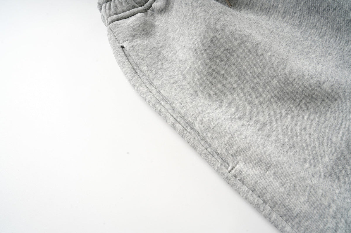 DAXUEN heather grey oversized sequined wing hoodie and sweatpants set