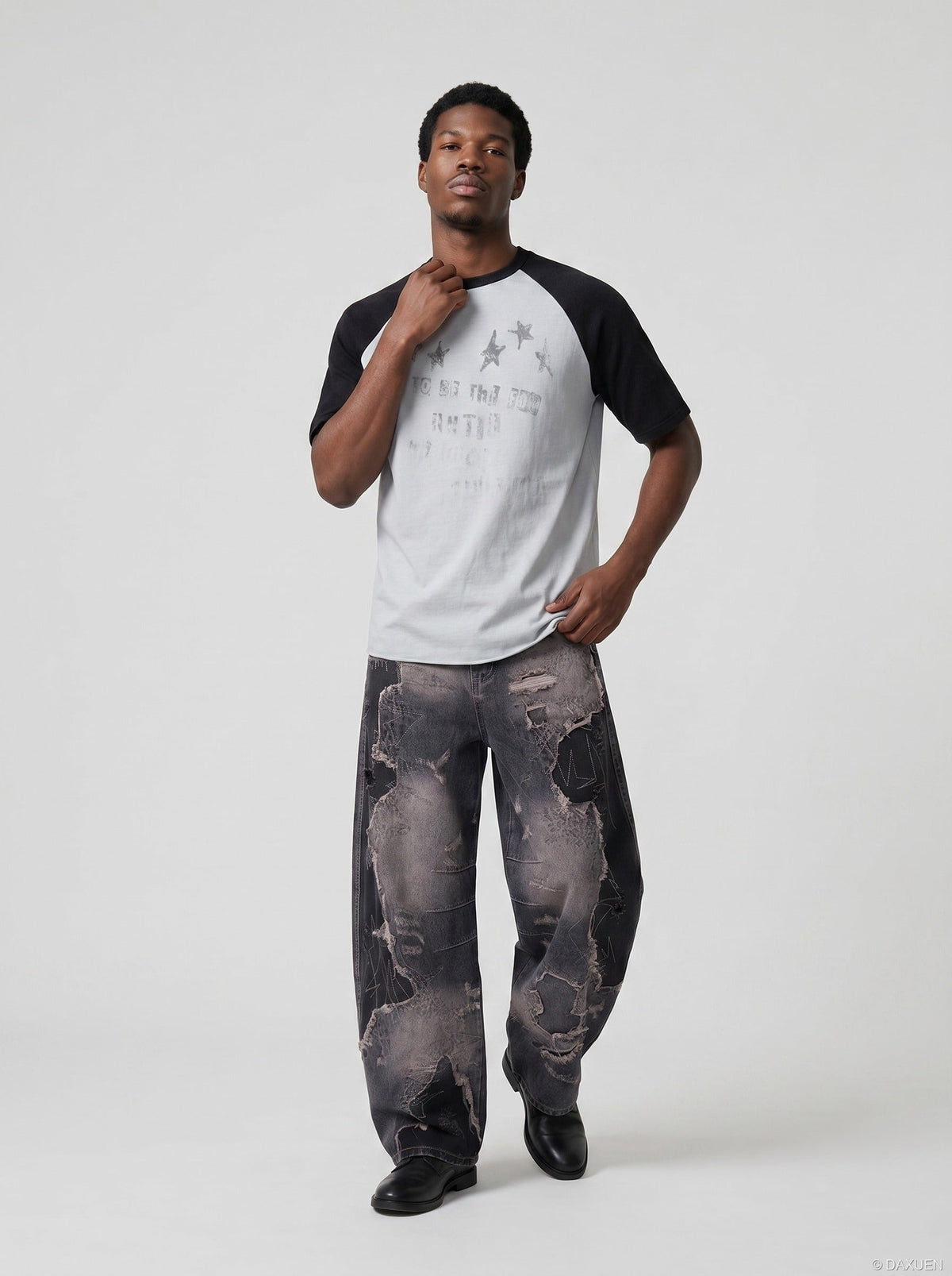 Star-Raglan-T-Shirt