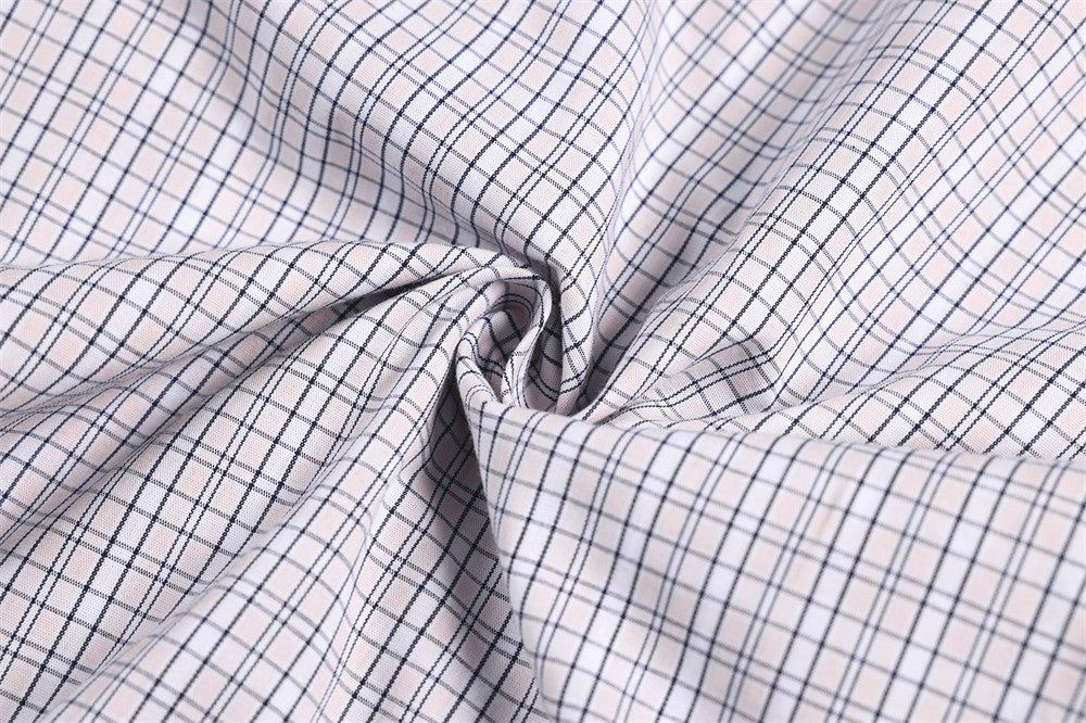 DAXUEN light plaid wide-leg trousers