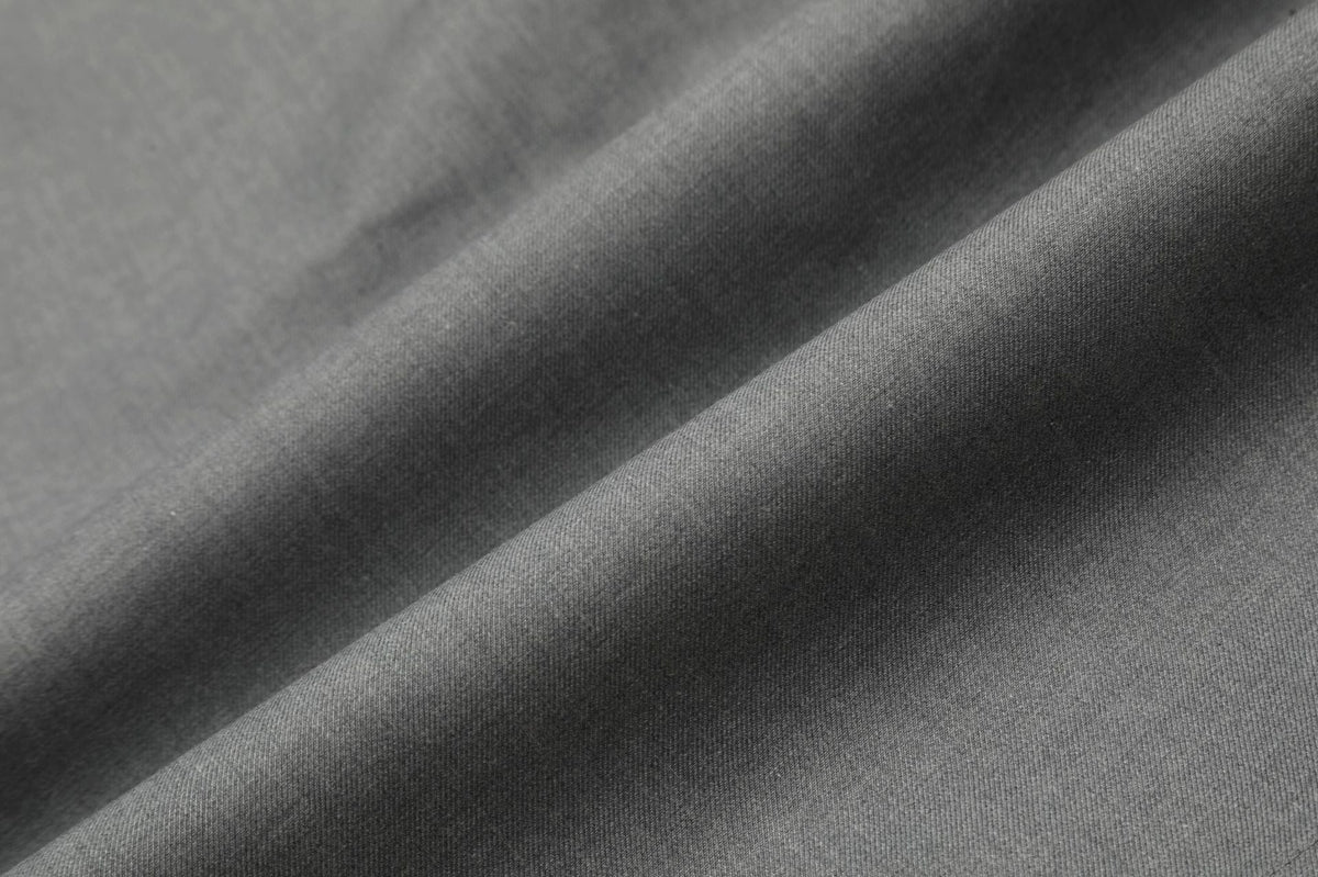 Tailored Waistband Solid-Black Trousers