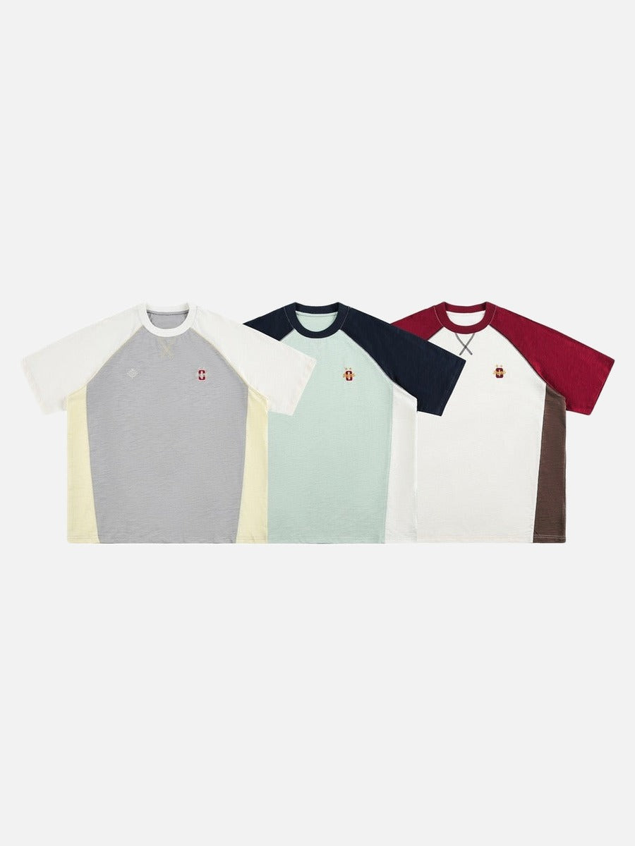 Pre-Match Textured Raglan Tee