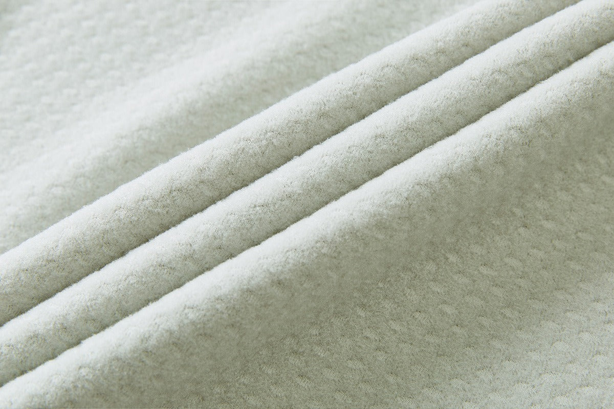 Textured Slim-Fit Half-Zip Athletic Top