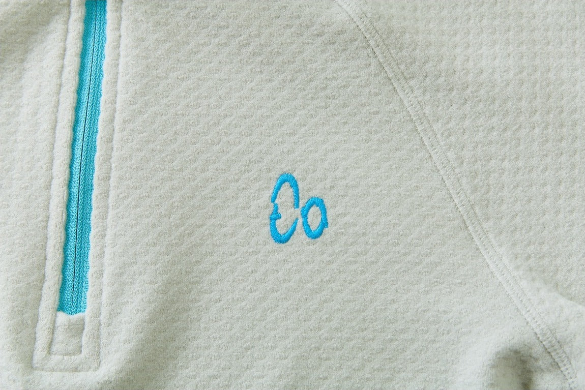 Textured Slim-Fit Half-Zip Athletic Top