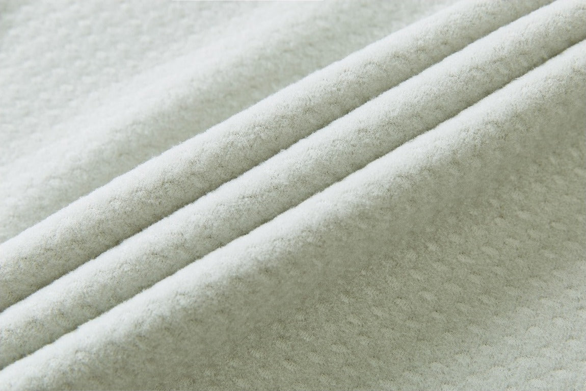 Textured Slim-Fit Half-Zip Athletic Top