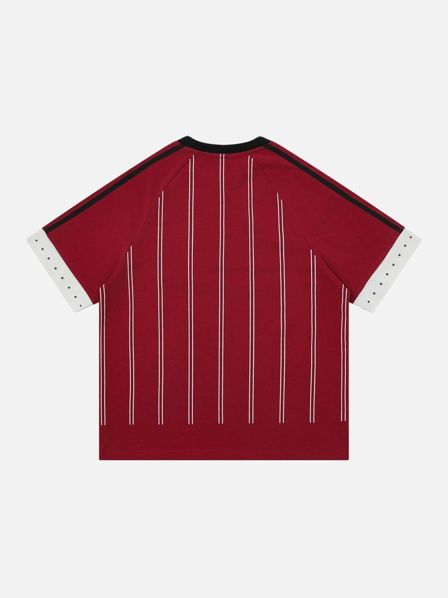 Away Kit Pinstripe Raglan Tee