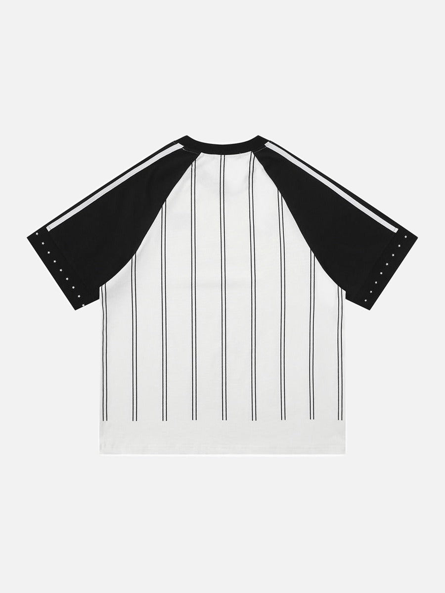Away Kit Pinstripe Raglan Tee