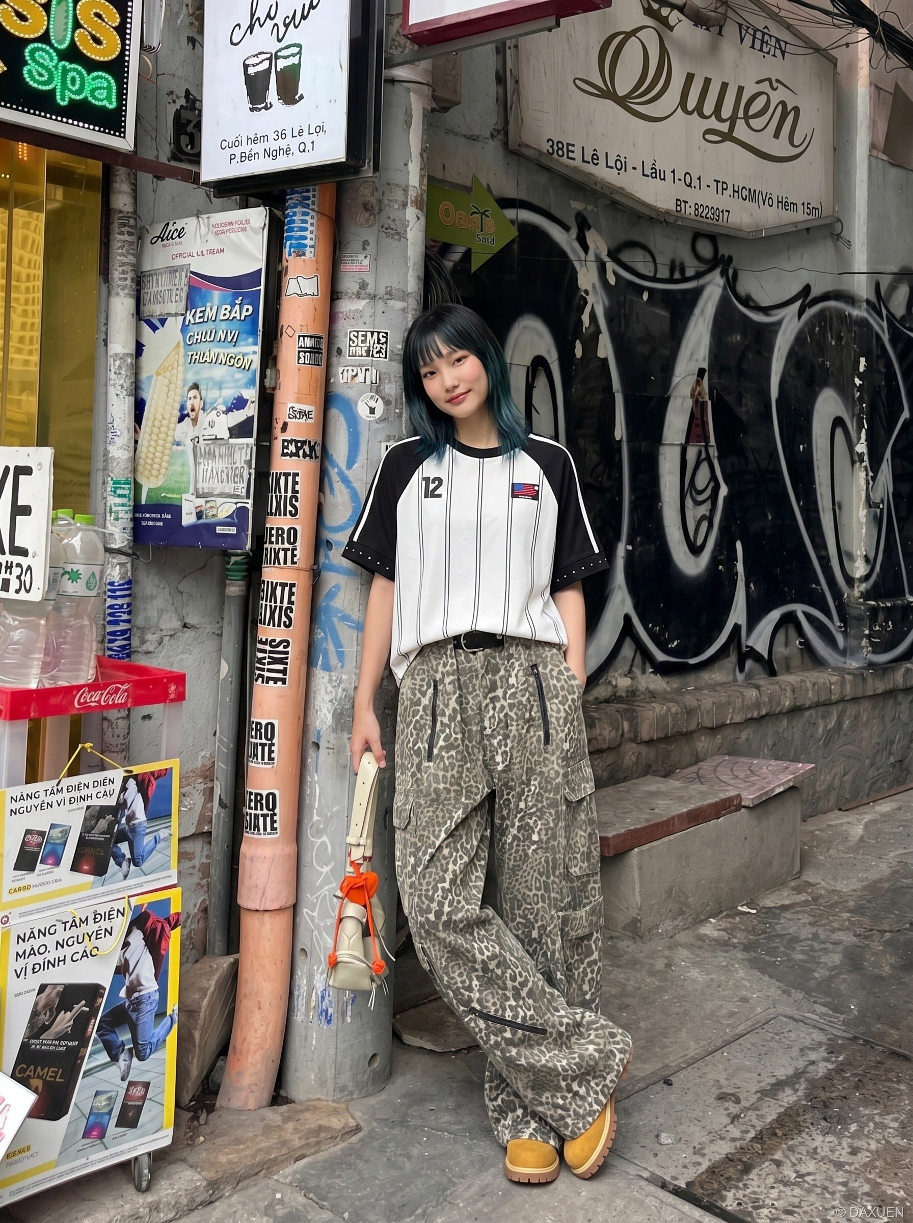 Away Kit Pinstripe Raglan Tee