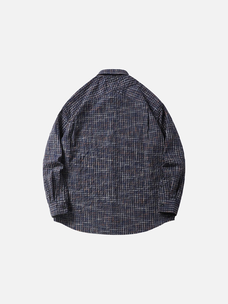 Vibe Grid Check Long Sleeve Shirt