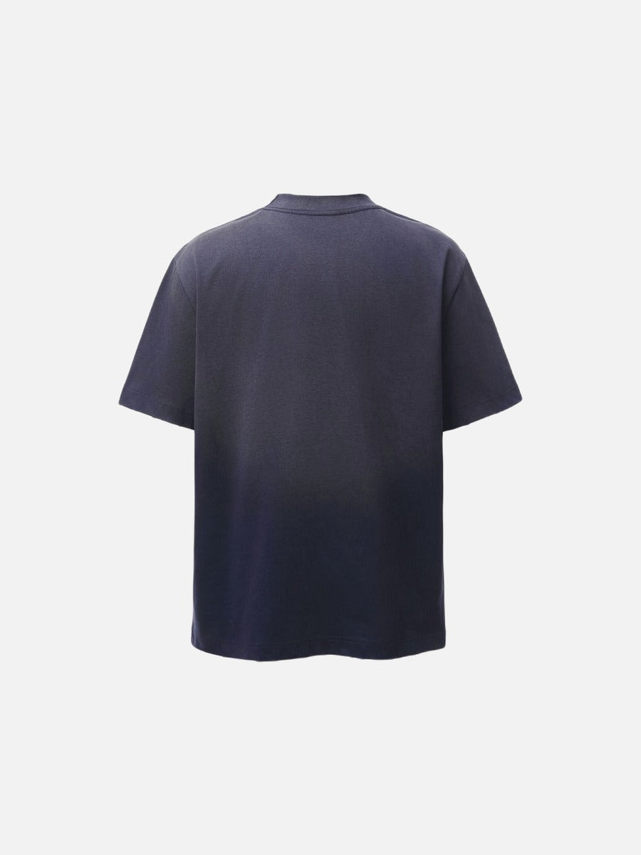 Vintage-T-Shirt mit Acid-Wash-Effekt und Grafikprint