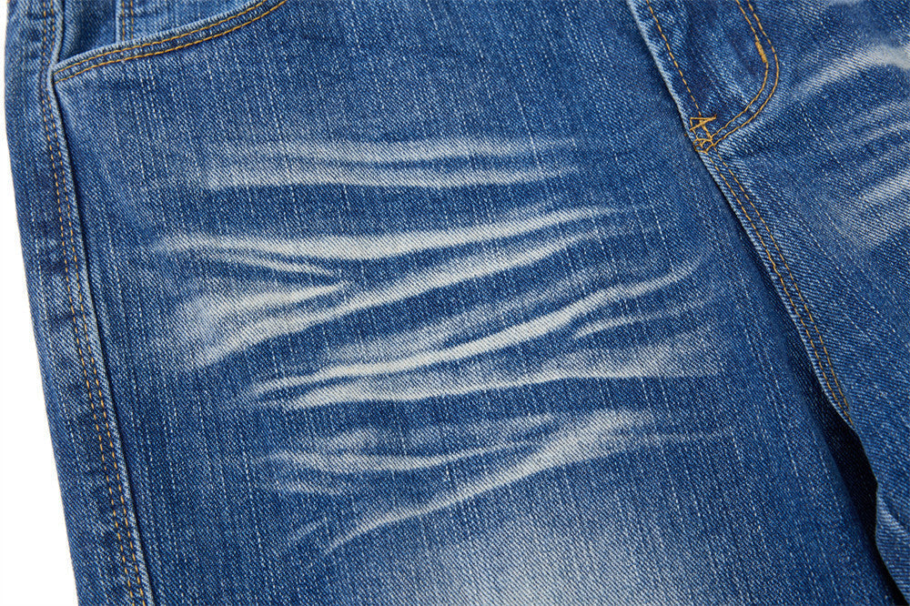 Vintage Flared Blue Denim Jeans