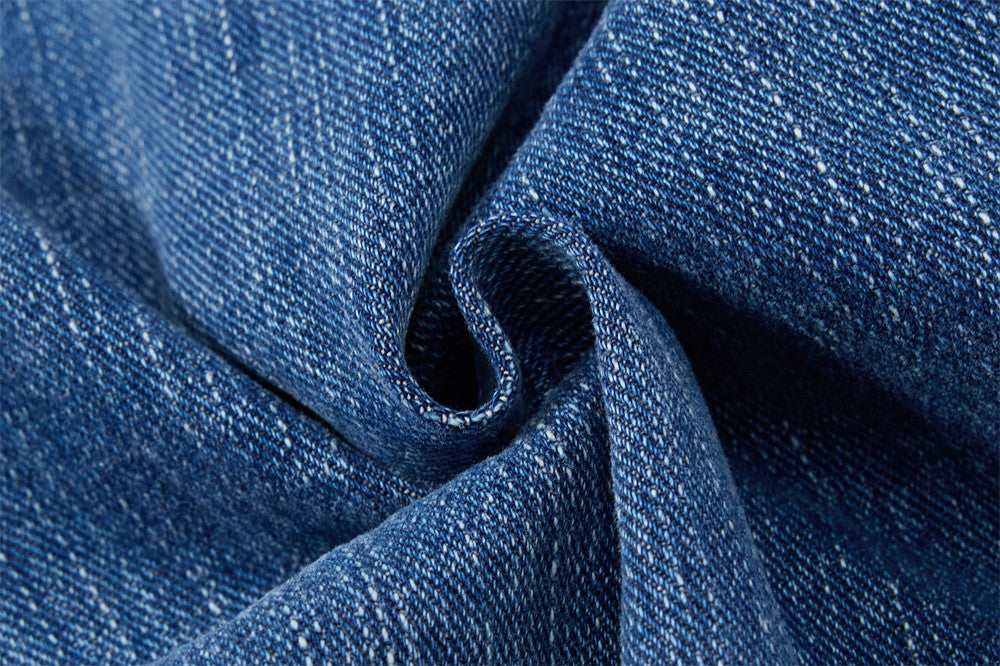 Vintage Flared Blue Denim Jeans