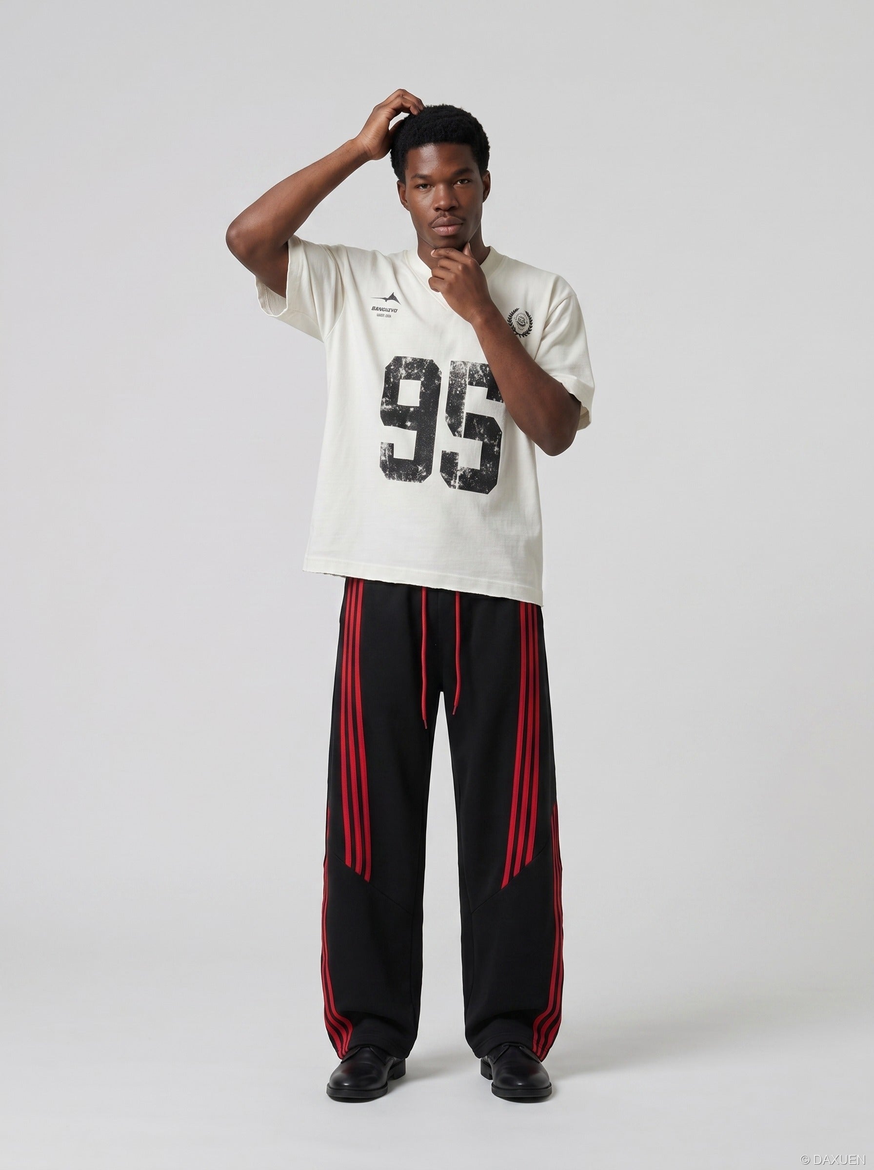 Vintage Graphic V-Neck Tee