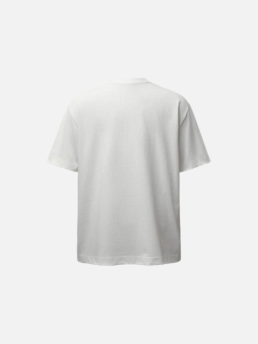 Vintage Graphic V-Neck Tee