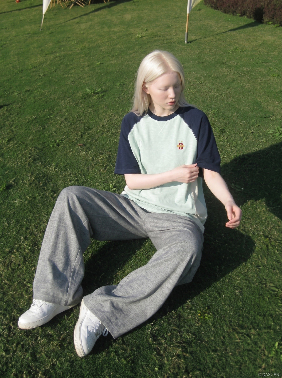 Voluminous Grey Wide-Leg Trousers