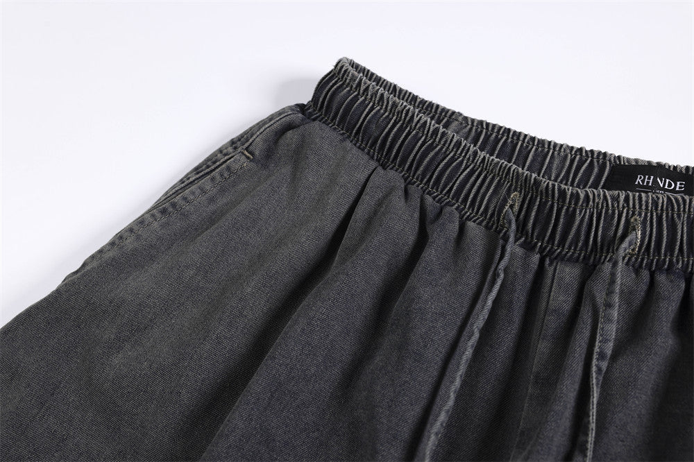 DAXUEN washed dark grey balloon pants