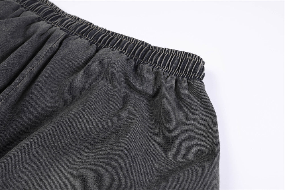DAXUEN washed dark grey balloon pants