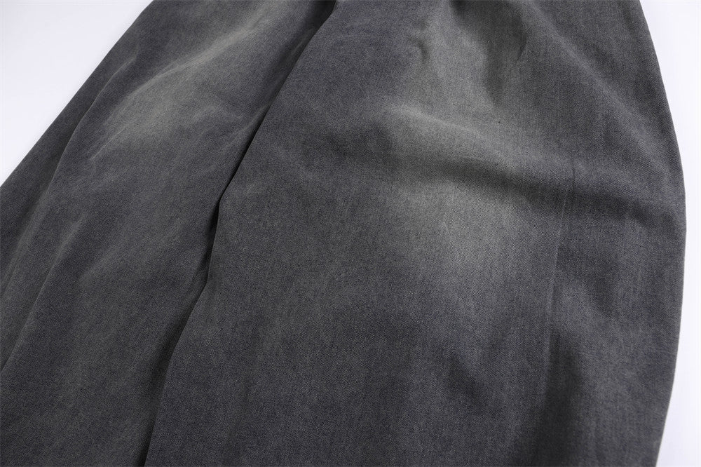 DAXUEN washed dark grey balloon pants