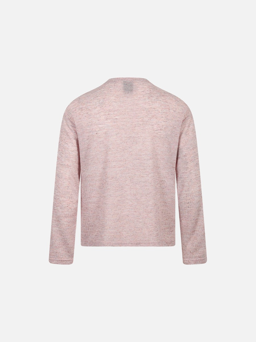 Whimsical Floral Crew Neck Graphic Top