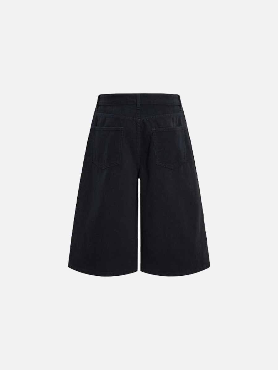 Weit geschnittene Cropped-Hose für Herren