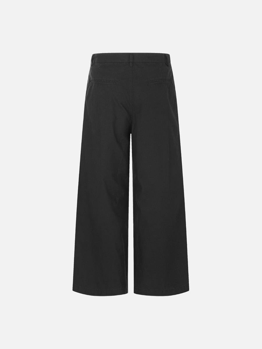 DAXUEN light beige wide-leg trousers