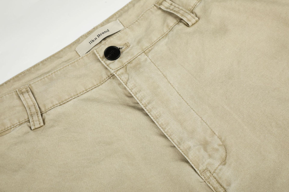 DAXUEN light beige wide-leg trousers