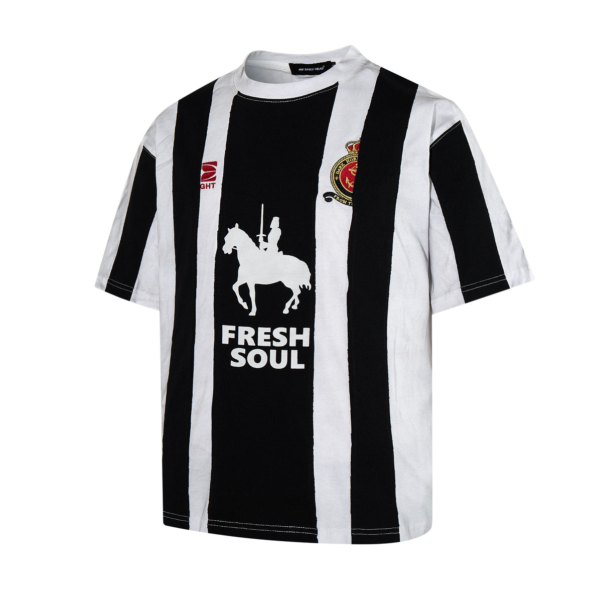 Madxmarx “Fresh Soul Striped Jersey Tee”