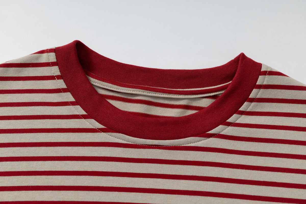 Madxmarx Striped Long Sleeve Tee
