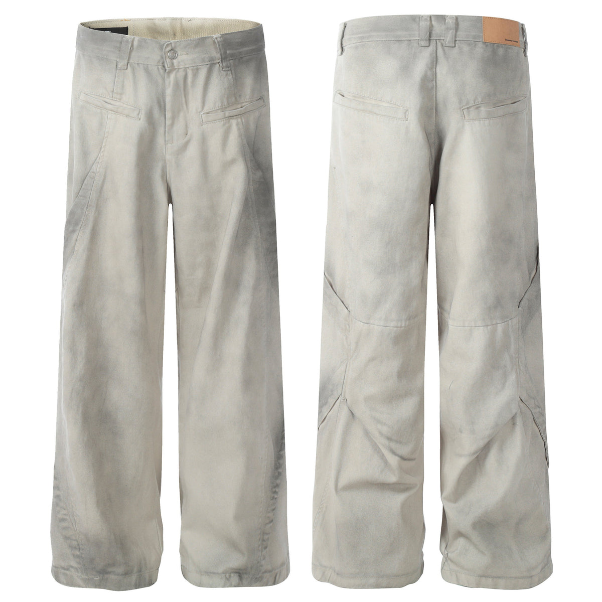 Pantalon utilitaire gris délavé Madxmarx
