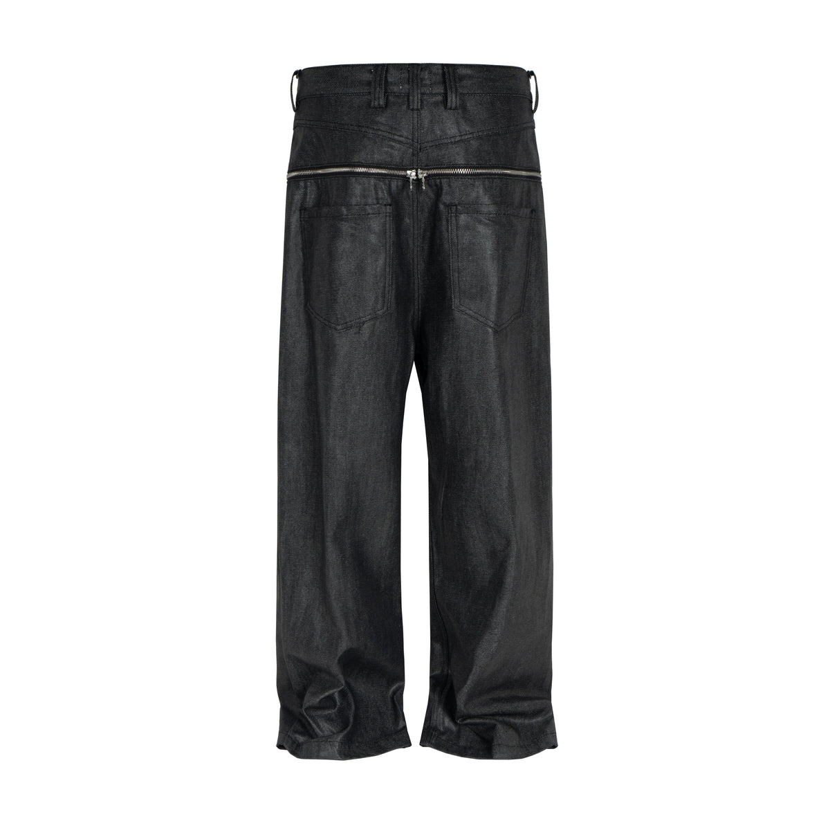 Pantalon en jean double taille Madxmarx