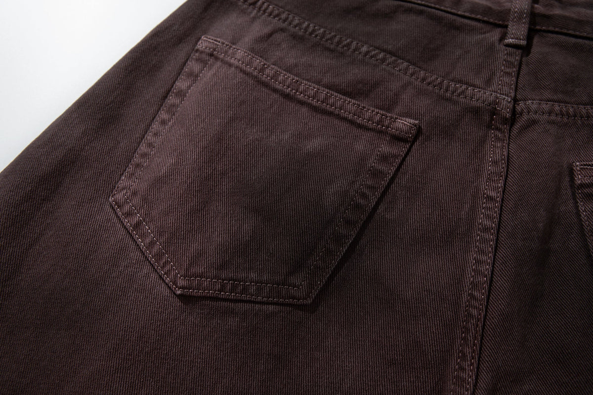 Madxmarx Gradient Washed Wide-Leg Jeans