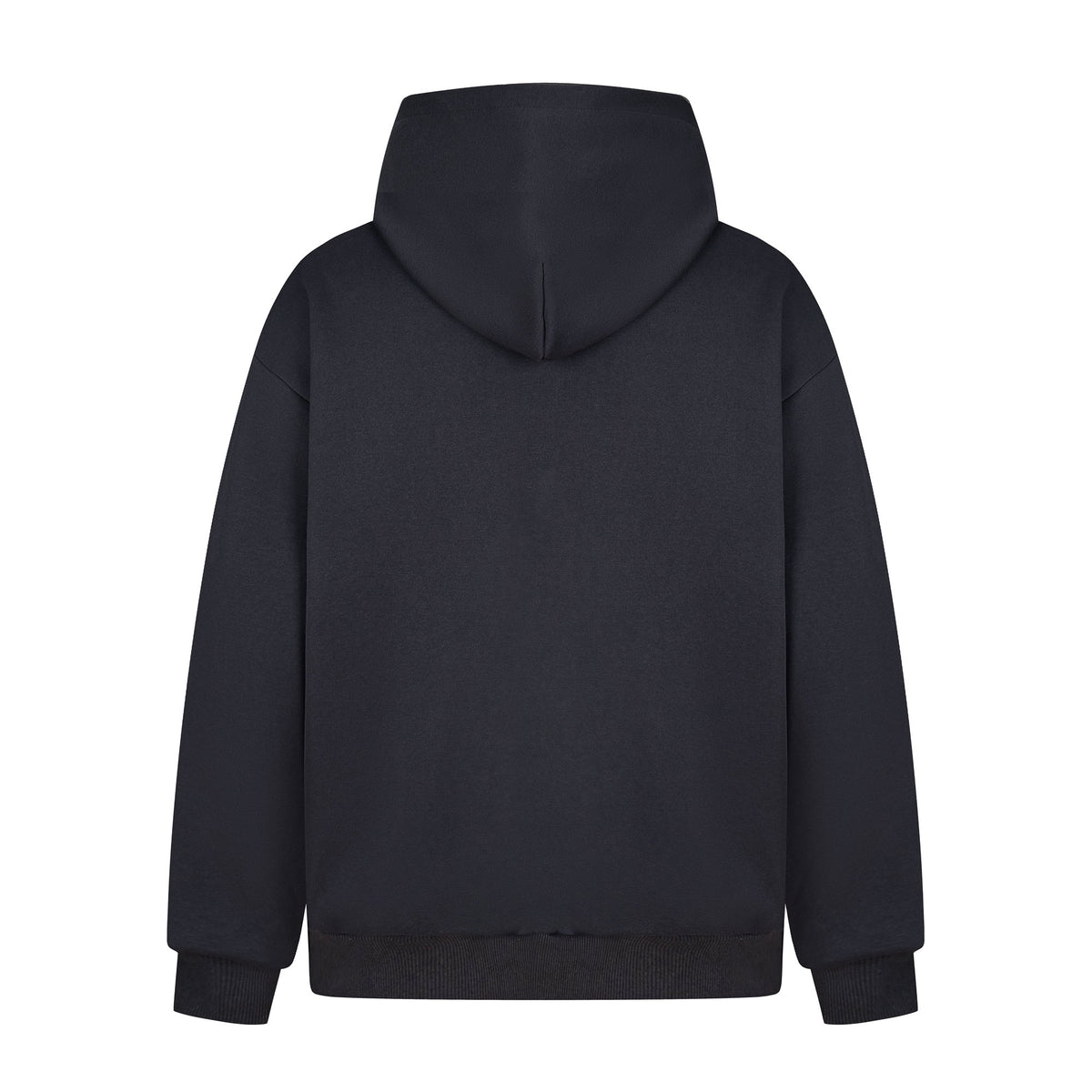 Madxmarx Gradient Letter Zip Hoodie