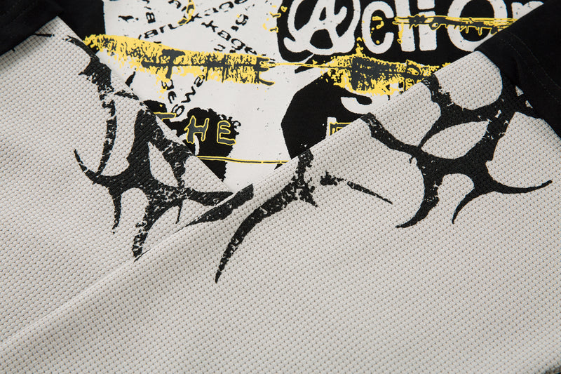 Madxmarx Layered Graphic Long Sleeve Tee
