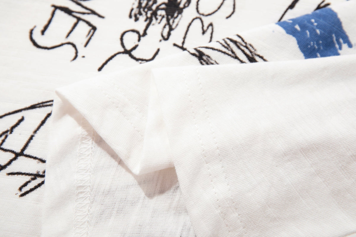 Madxmarx Abstract Sketch Graphic T-Shirt