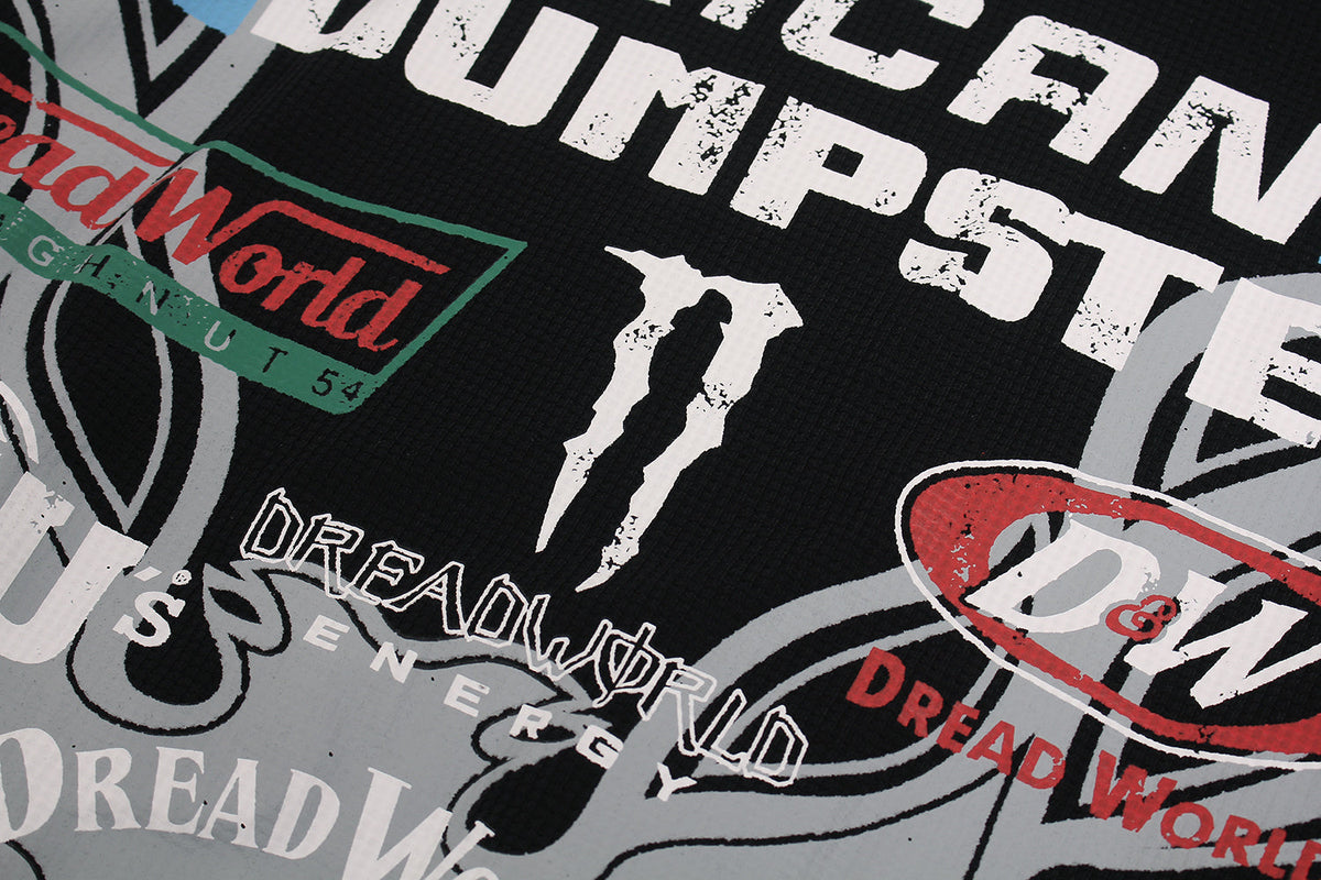 Madxmarx Racing Graphic Waffle Long Sleeve