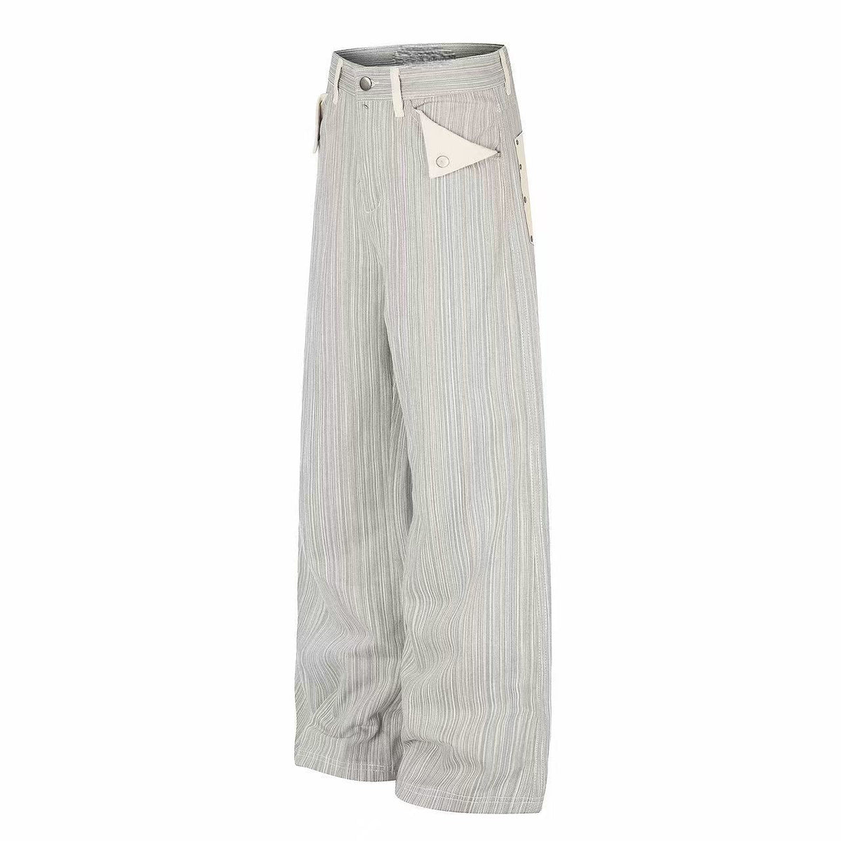Madxmarx Pinstripe Wide-Leg Pants