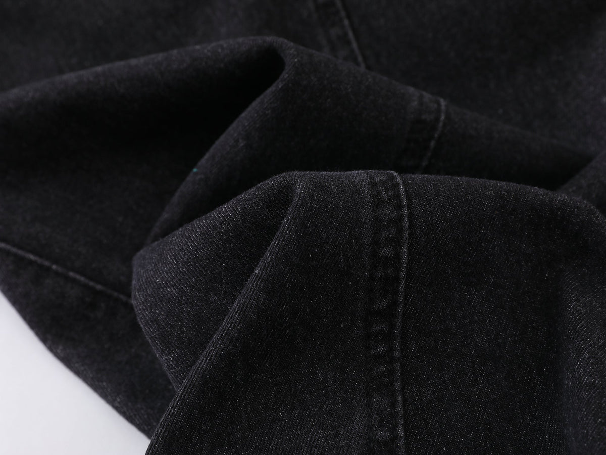 Pantalon en jean à patch étoile Madxmarx
