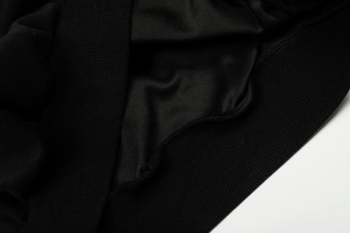 Madxmarx “Change” Spray-Fade Varsity Hoodie Jacket