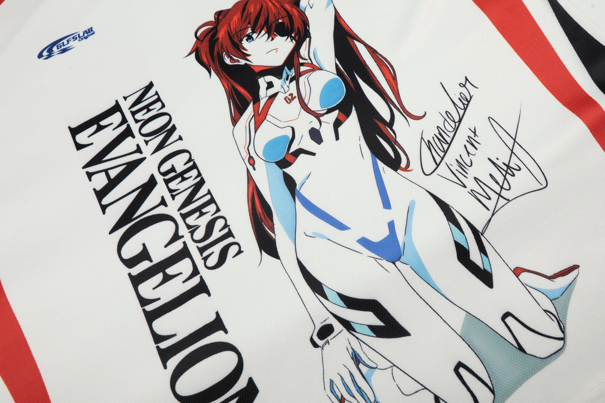 Madxmarx Anime Graphic Mesh Soccer Jersey