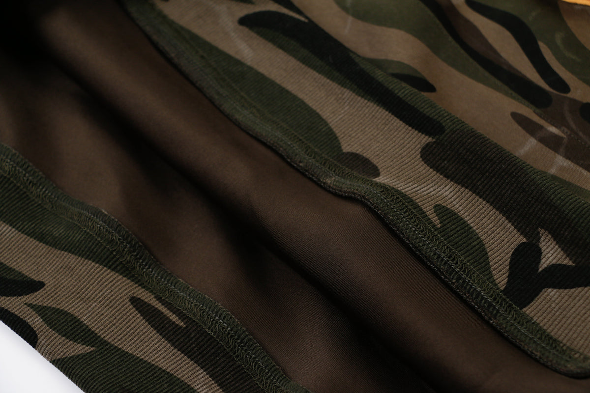 Madxmarx Camo “GO!” Puff Hoodie