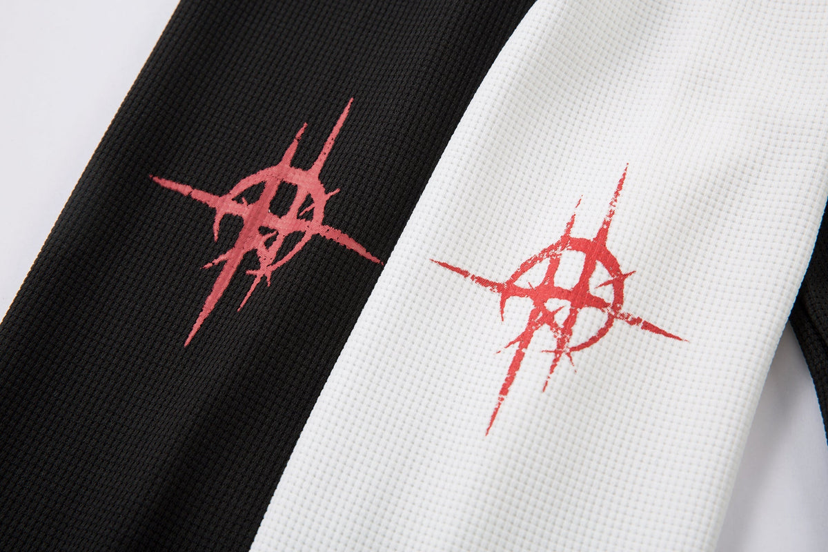 Madxmarx Gothic Cross Long Sleeve Tee