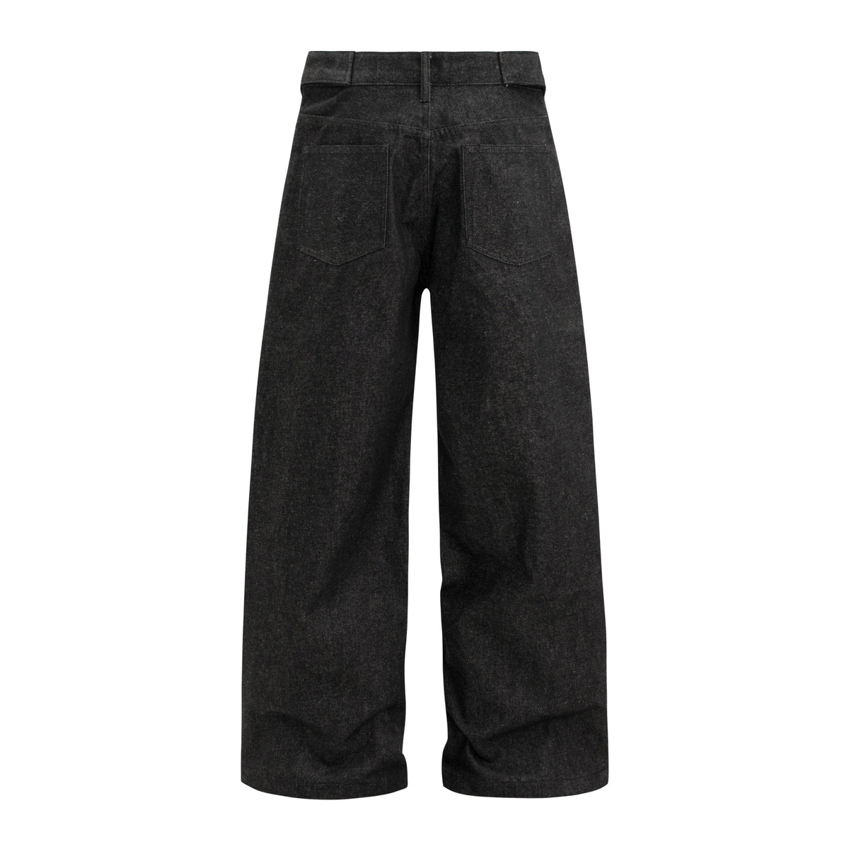 Madxmarx Grommet Waist Wide-Leg Jeans