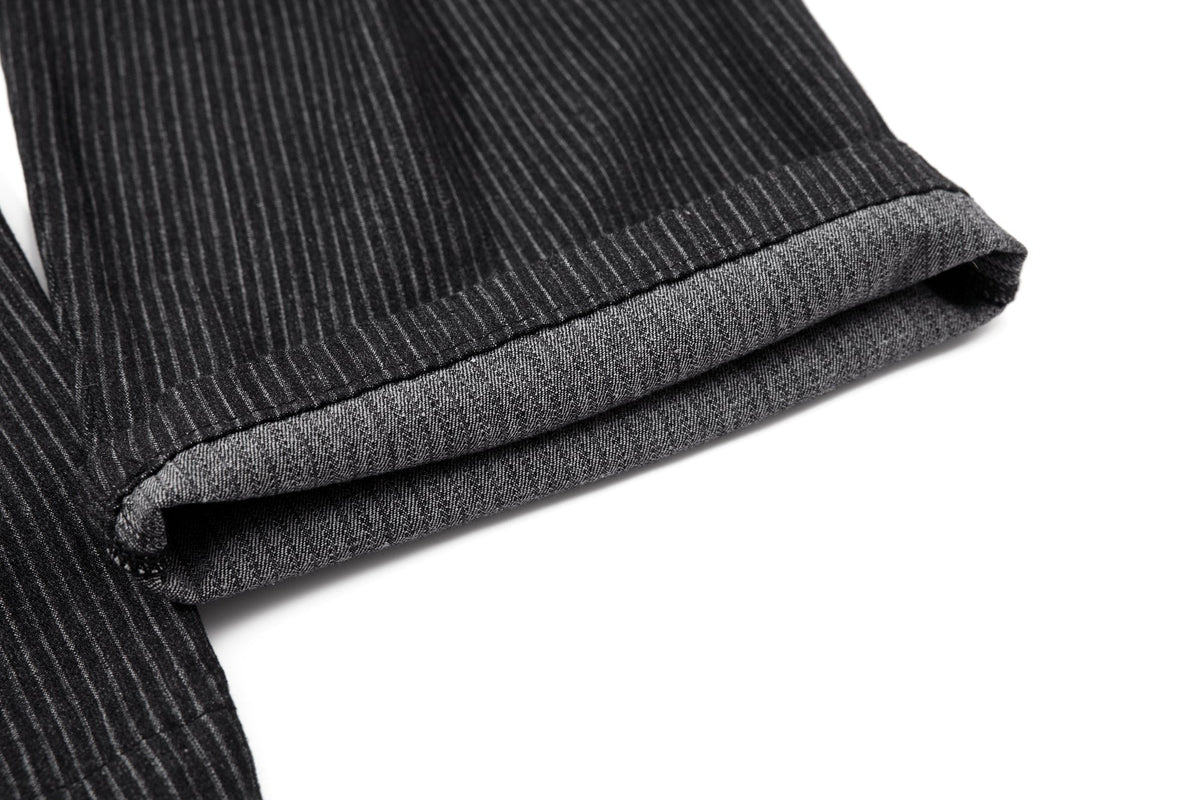 Pantalon à rayures style tonneau Madxmarx