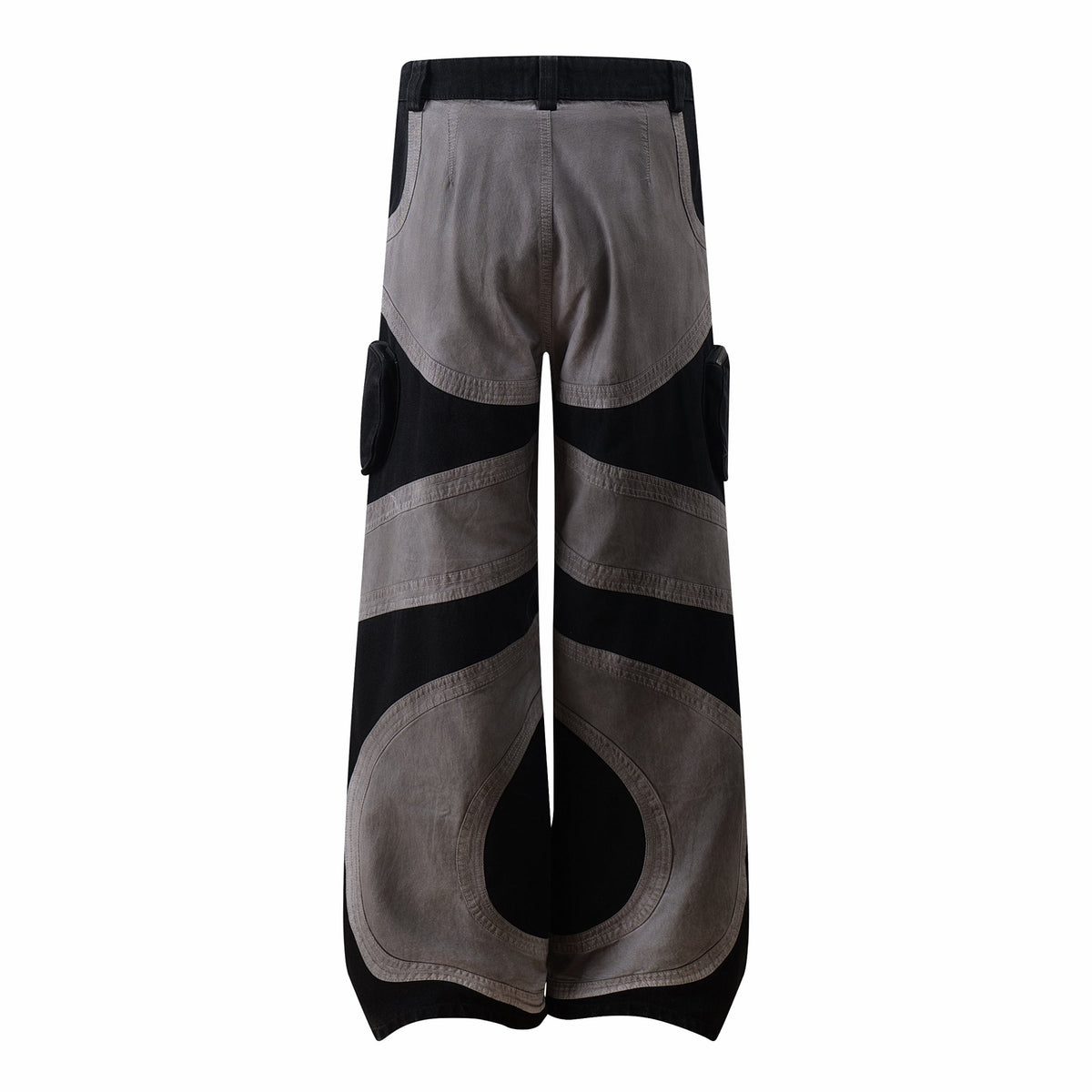 Madxmarx Multi-Panel-Hose mit Kontrastdetails und weitem Bein
