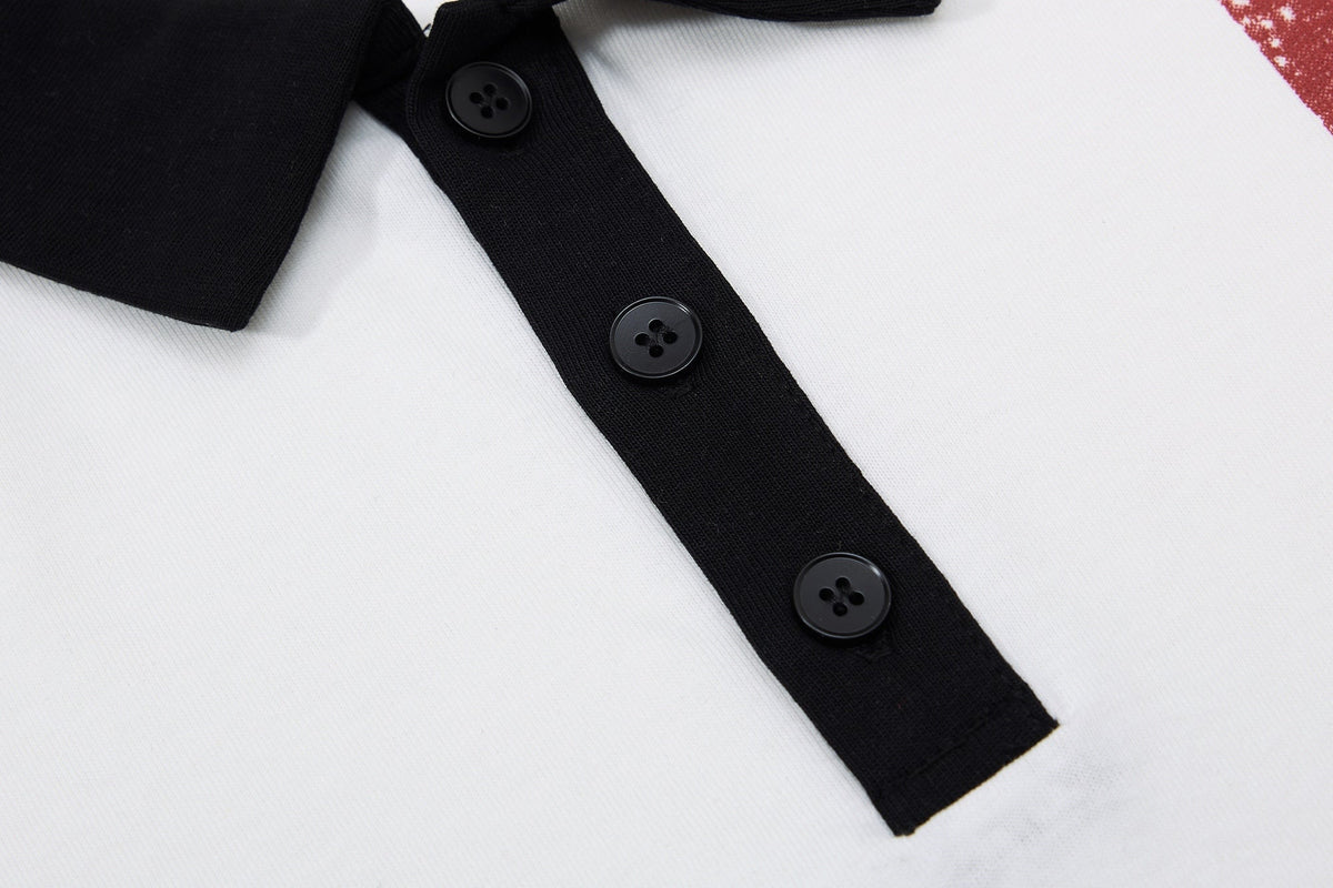 Madxmarx Music Graphic Polo Shirt