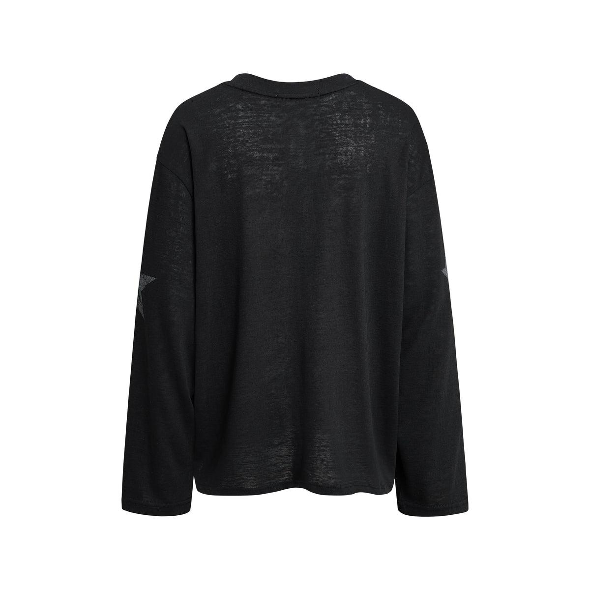 Madxmarx Distressed Varsity Graphic Long Sleeve Tee