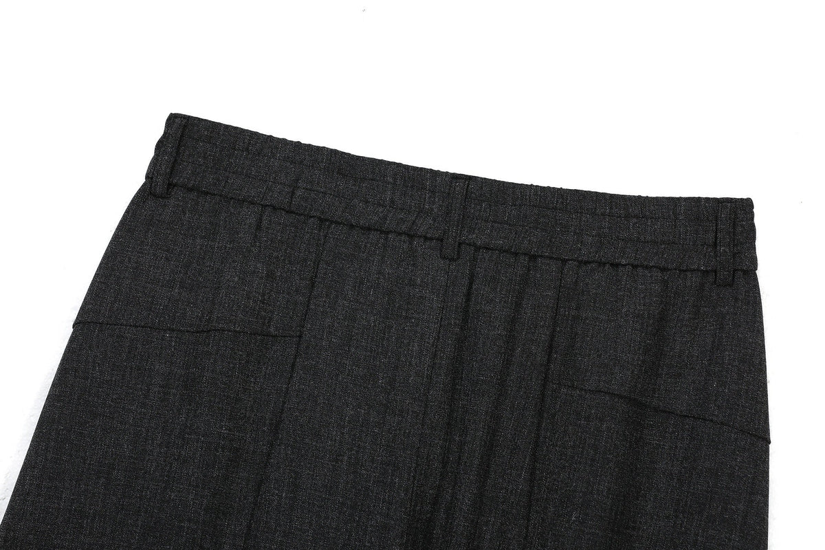 Madxmarx „Minimalistische weite Plisseehose“