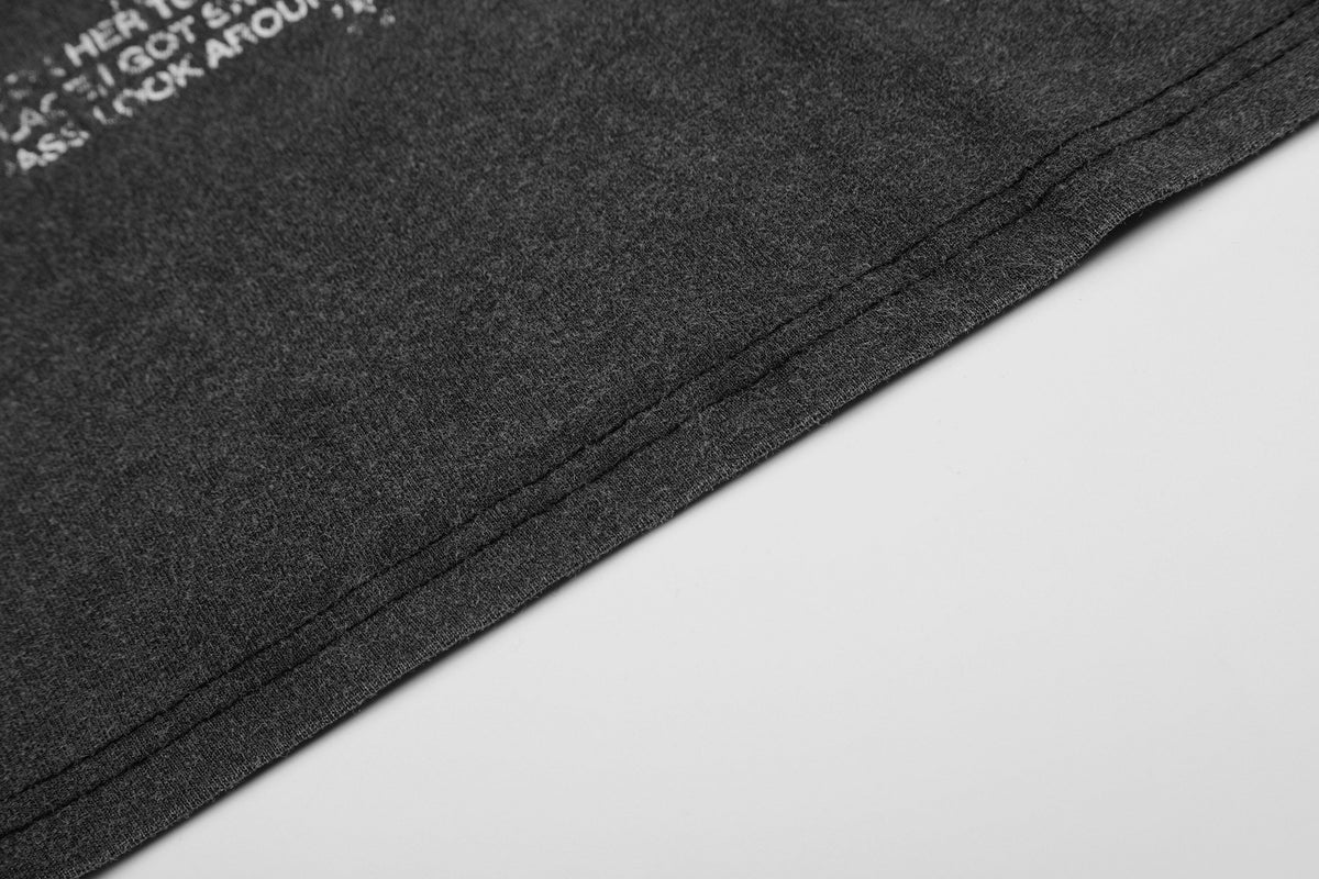 Madxmarx Washed Cross Graphic Tee