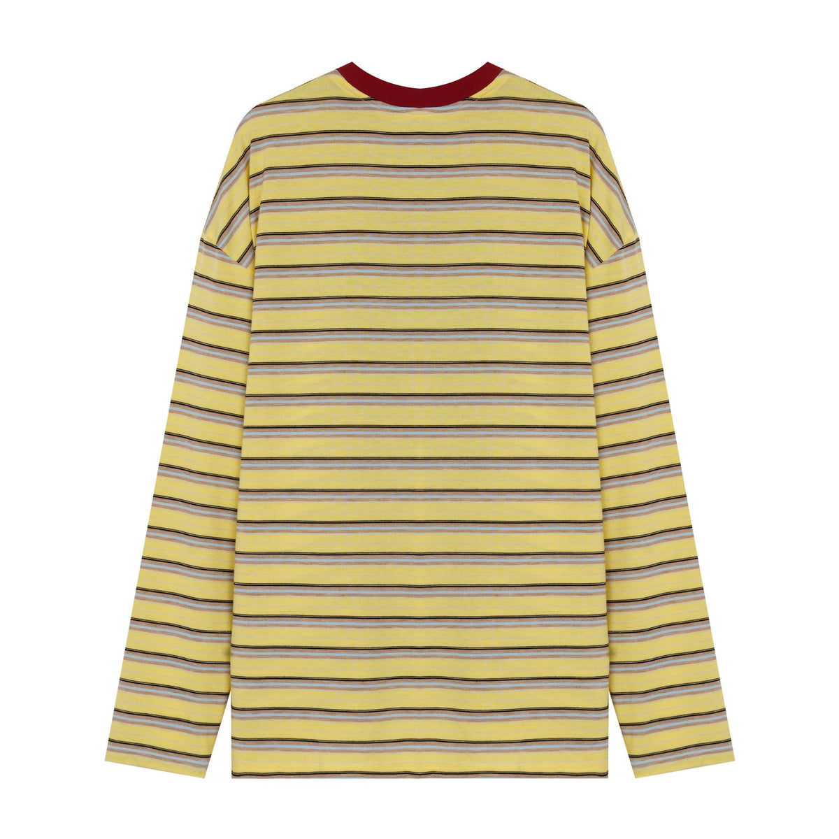 Madxmarx Happiness Striped Long Sleeve Tee