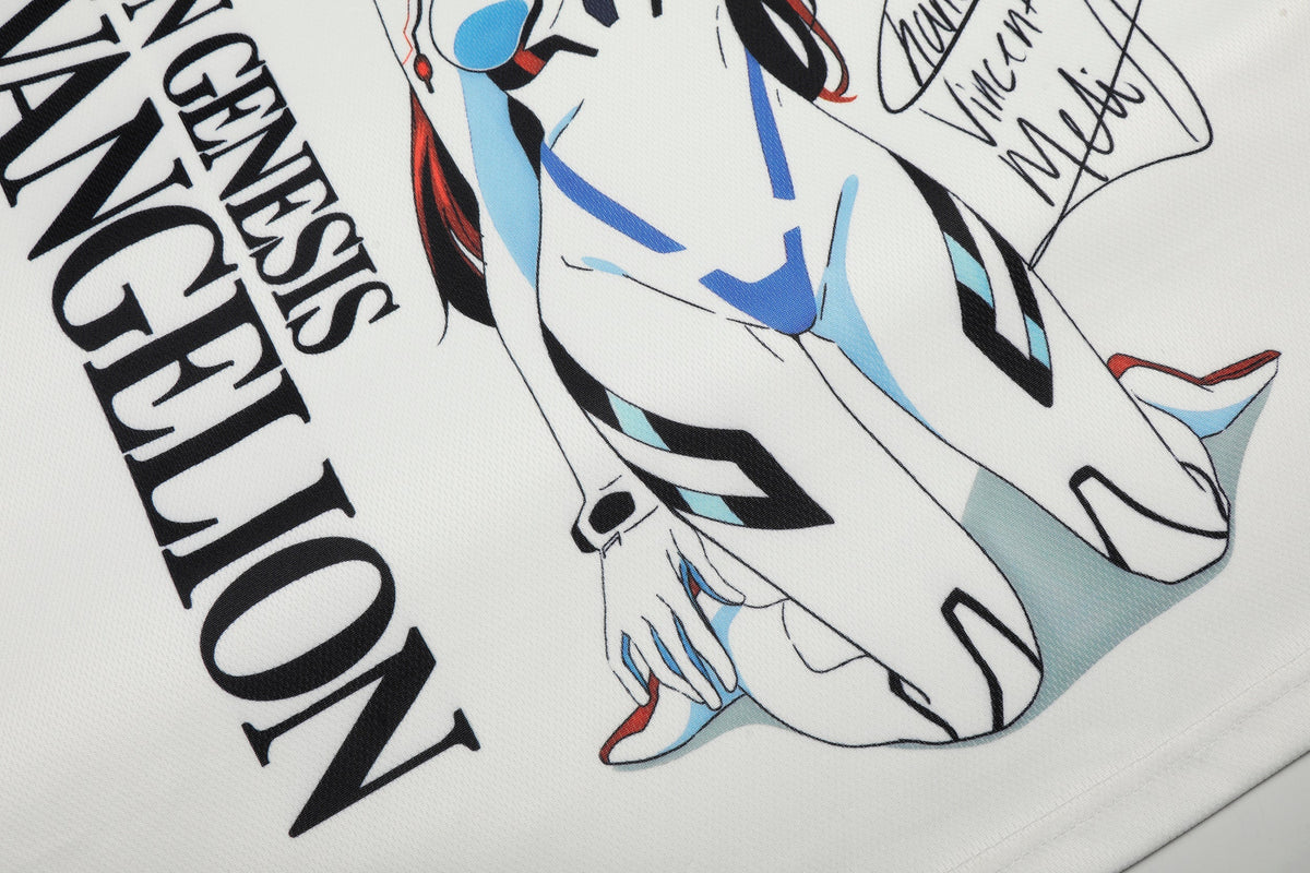 Madxmarx Anime Graphic Mesh Soccer Jersey